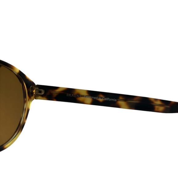 Shauns Wee Earlsferry Sunglasses Leopard / Brown Gradient Lens - Picture 5 of 5